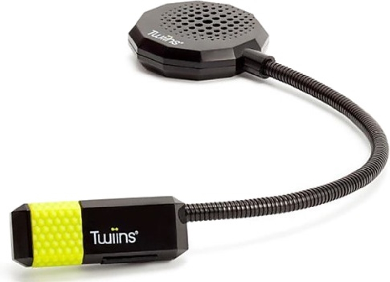 TECNOSHOP Twiins Interfono Mono HF1.0 bluetooth da casco nero e verde
